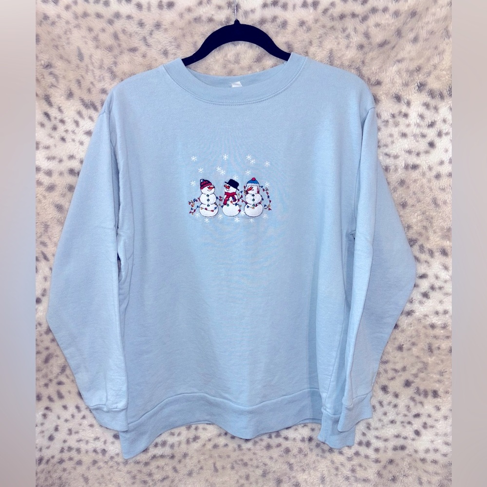 VINTAGE 90s SNOWMAN CREWNECK